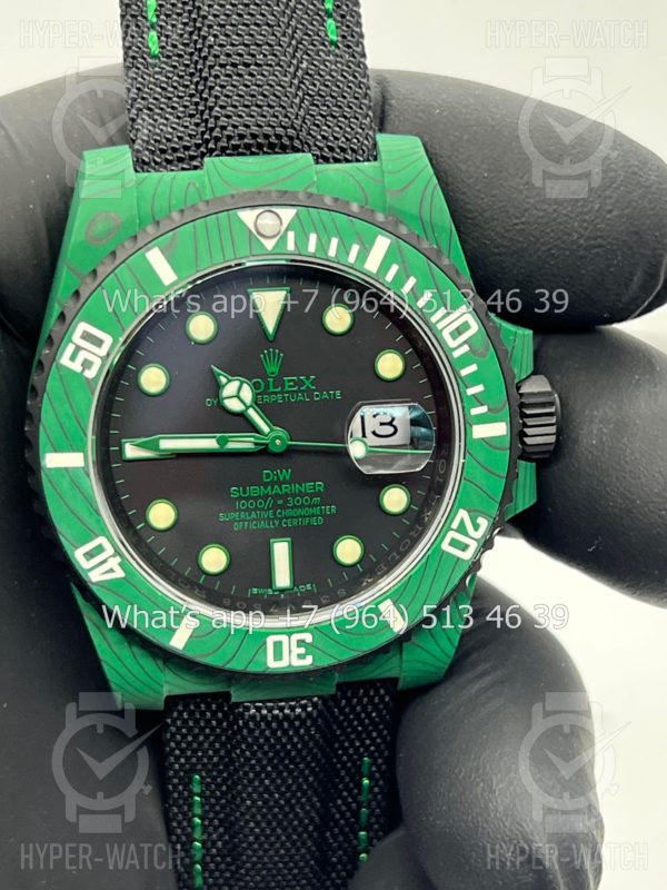 Товар Rolex Submariner 40mm Carbon DIW Green Фото 6 - Rolex Submariner 40mm Carbon DIW Green