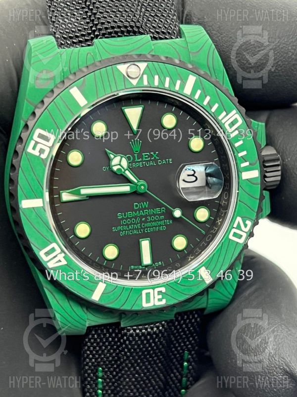 Товар Rolex Submariner 40mm Carbon DIW Green Фото 8 - Rolex Submariner 40mm Carbon DIW Green