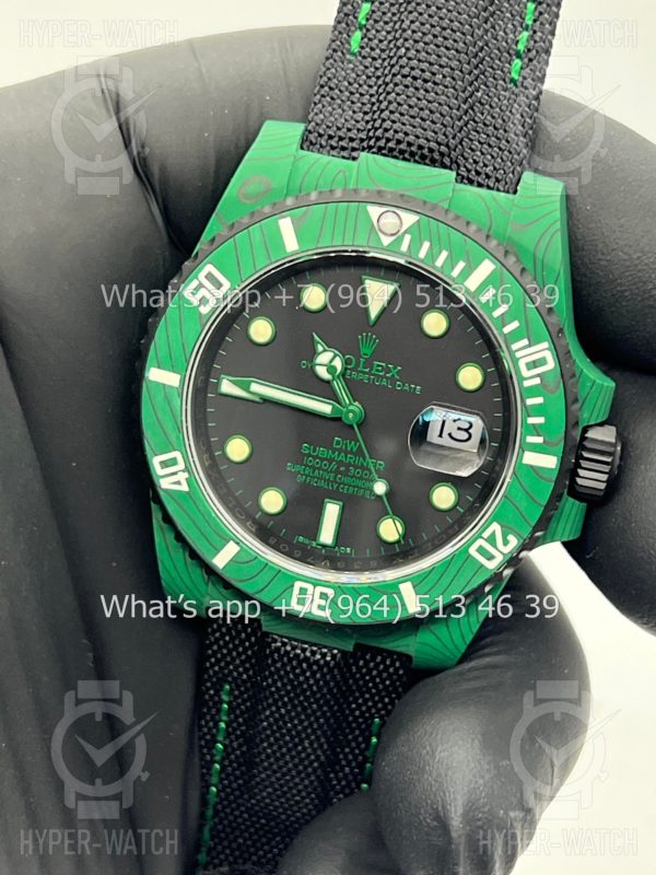 Товар Rolex Submariner 40mm Carbon DIW Green Фото 9 - Rolex Submariner 40mm Carbon DIW Green