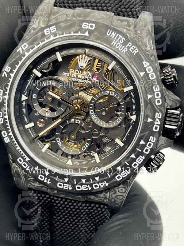 Фото 3 - Rolex Cosmograph Daytona 40mm Blaken Skeleton Carbon