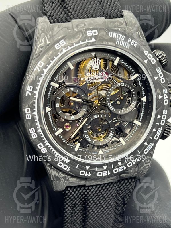 Фото 4 - Rolex Cosmograph Daytona 40mm Blaken Skeleton Carbon