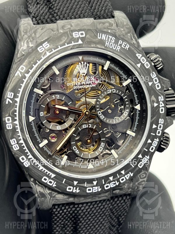 Фото 5 - Rolex Cosmograph Daytona 40mm Blaken Skeleton Carbon