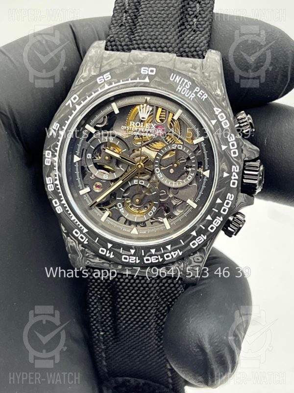 Фото 6 - Rolex Cosmograph Daytona 40mm Blaken Skeleton Carbon