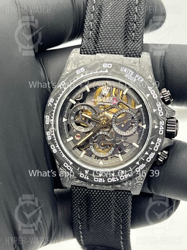 Фото 7 - Rolex Cosmograph Daytona 40mm Blaken Skeleton Carbon