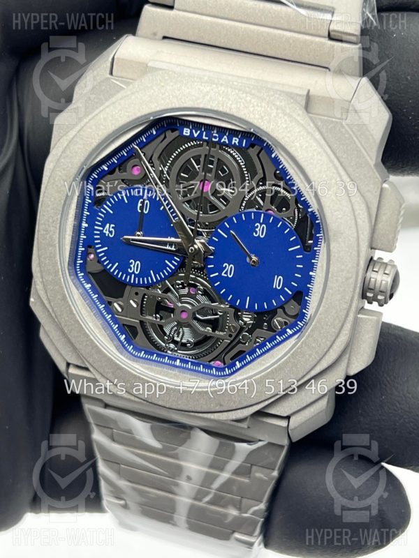 Фото 3 - Bvlgari Octo Finissimo Skeleton Art 10493