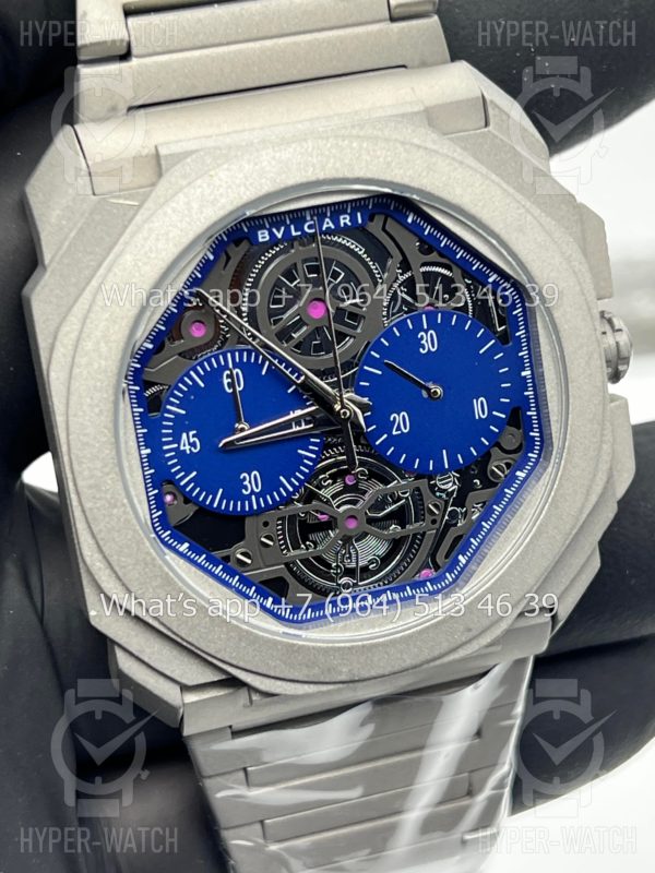 Фото 5 - Bvlgari Octo Finissimo Skeleton Art 10493