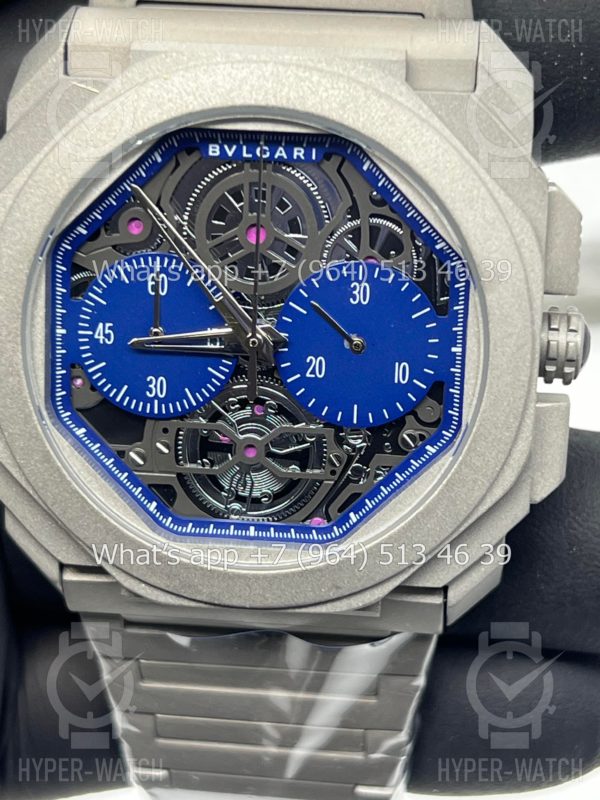 Фото 7 - Bvlgari Octo Finissimo Skeleton Art 10493