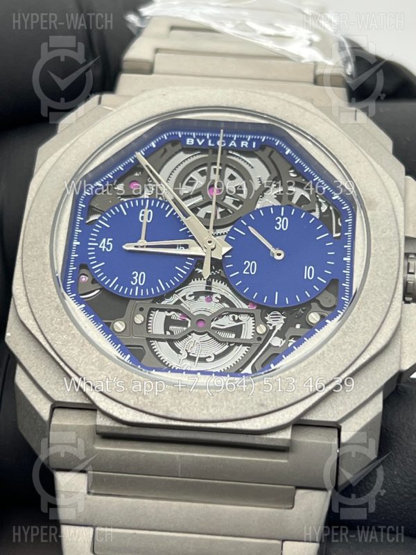 Фото 8 - Bvlgari Octo Finissimo Skeleton Art 10493