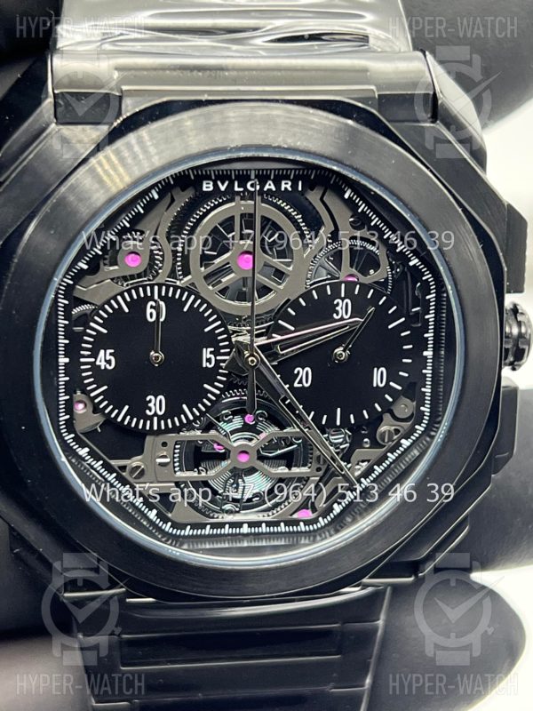 Фото 3 - Bvlgari Octo Finissimo Skeleton Art 10497