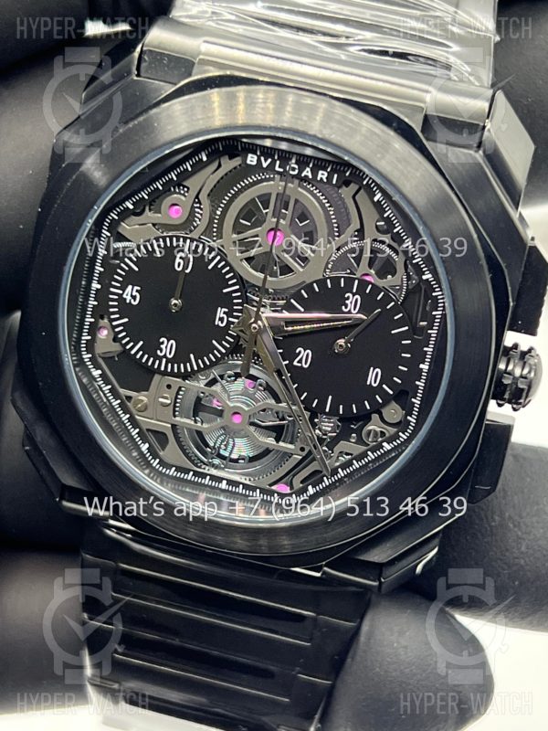 Фото 4 - Bvlgari Octo Finissimo Skeleton Art 10497