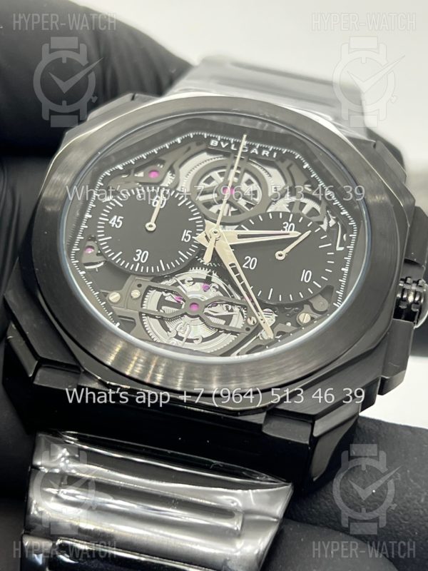 Фото 5 - Bvlgari Octo Finissimo Skeleton Art 10497