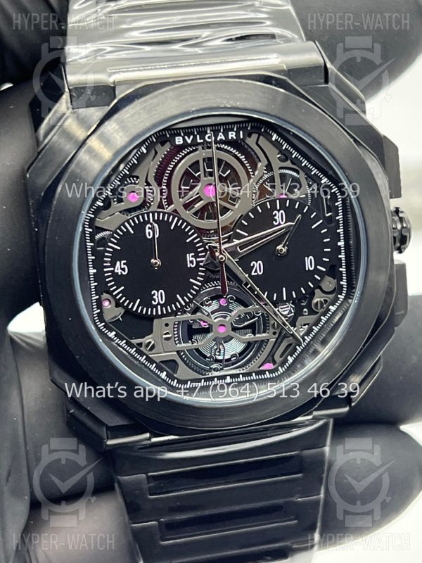 Фото 6 - Bvlgari Octo Finissimo Skeleton Art 10497