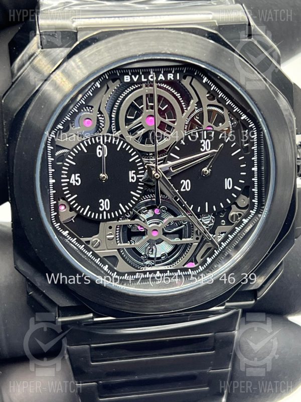 Фото 8 - Bvlgari Octo Finissimo Skeleton Art 10497