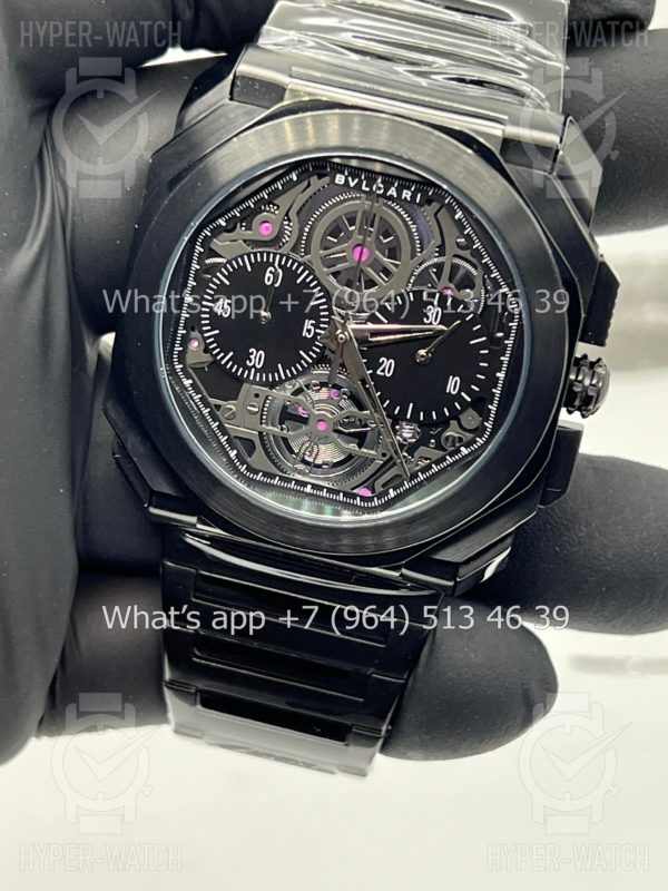 Фото 9 - Bvlgari Octo Finissimo Skeleton Art 10497