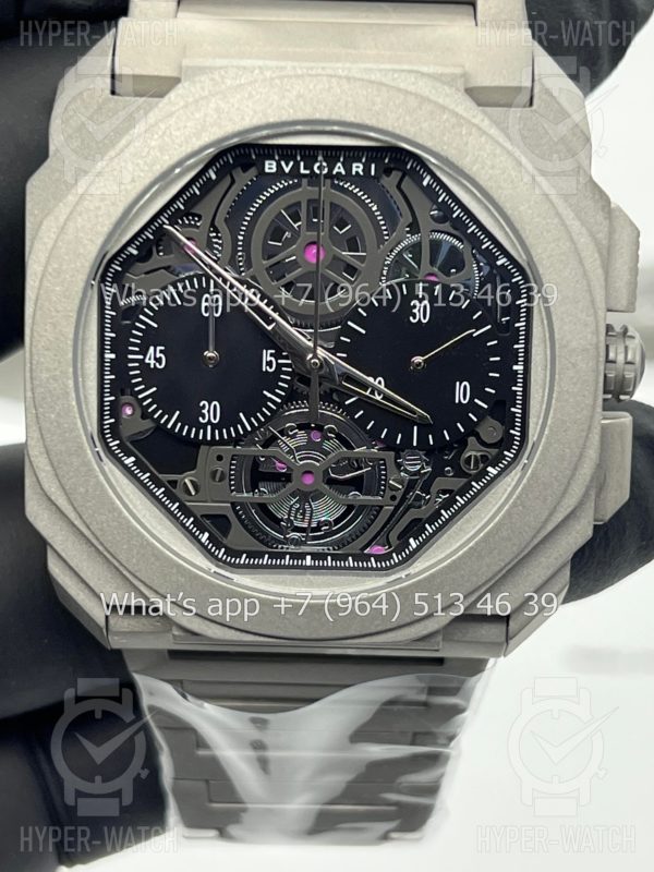 Фото 3 - Bvlgari Octo Finissimo Skeleton Art 10494