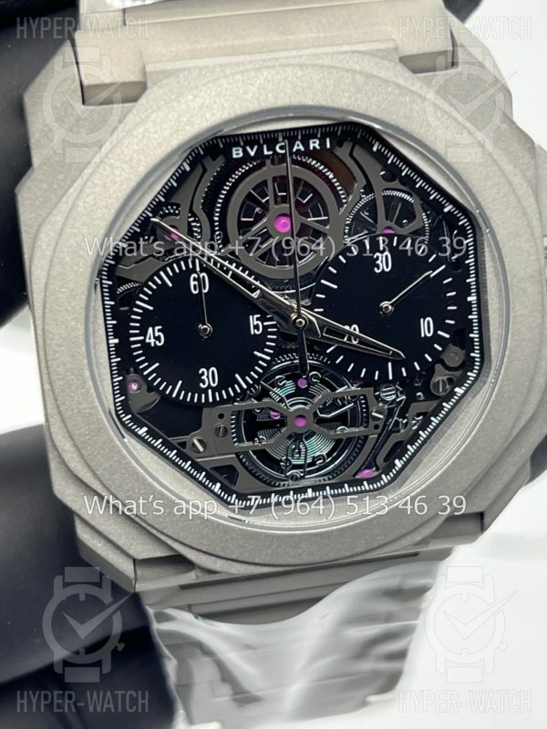 Фото 4 - Bvlgari Octo Finissimo Skeleton Art 10494