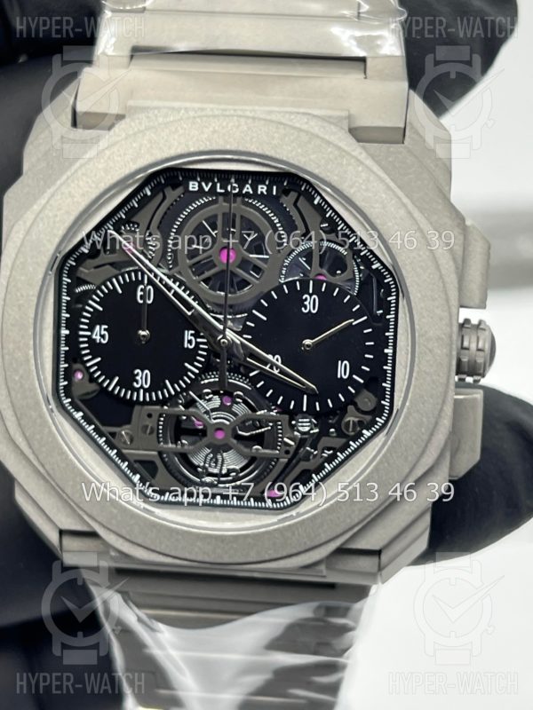 Фото 5 - Bvlgari Octo Finissimo Skeleton Art 10494