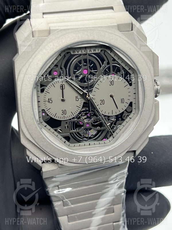 Товар Bvlgari Octo Finissimo Skeleton Art 10499 Фото 4 - Bvlgari Octo Finissimo Skeleton Art 10499