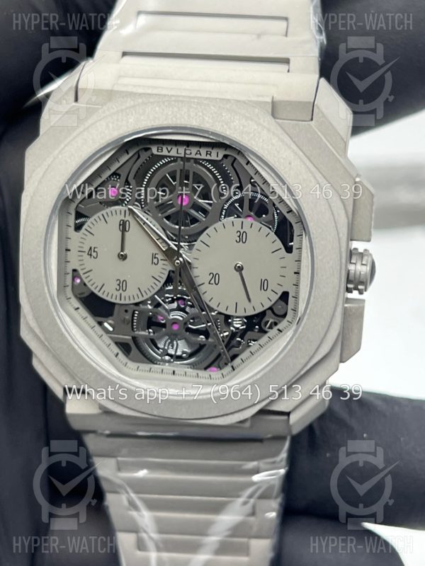 Товар Bvlgari Octo Finissimo Skeleton Art 10499 Фото 6 - Bvlgari Octo Finissimo Skeleton Art 10499