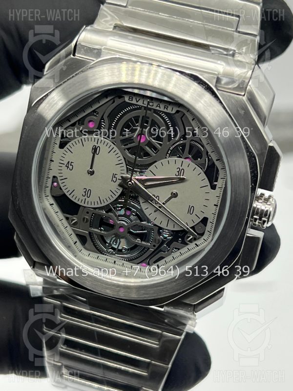 Фото 3 - Bvlgari Octo Finissimo Skeleton Art 10502