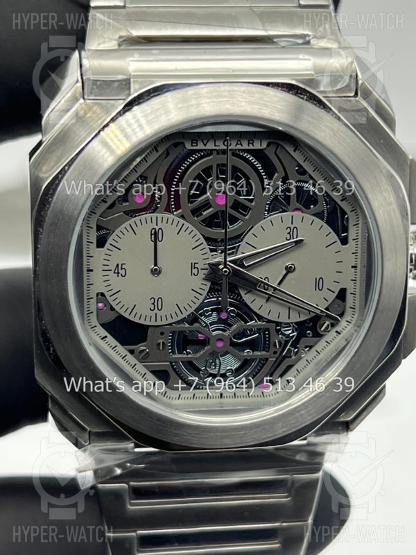 Фото 4 - Bvlgari Octo Finissimo Skeleton Art 10502