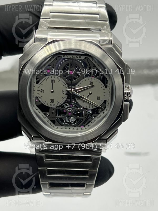 Фото 5 - Bvlgari Octo Finissimo Skeleton Art 10502