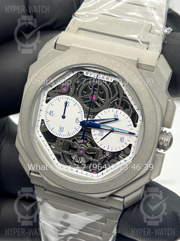 Фото 3 - Bvlgari Octo Finissimo Skeleton Art 10500