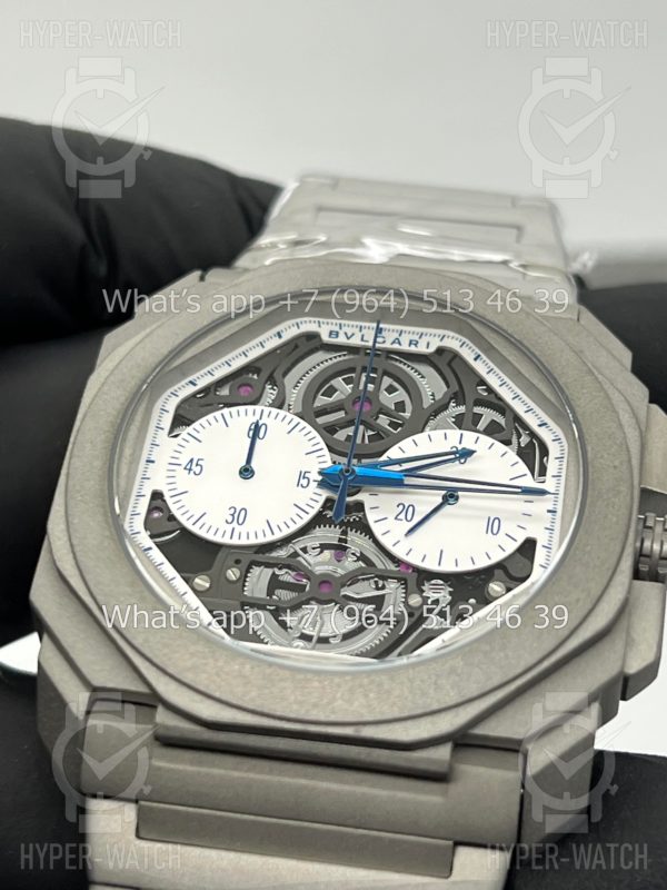 Фото 6 - Bvlgari Octo Finissimo Skeleton Art 10500