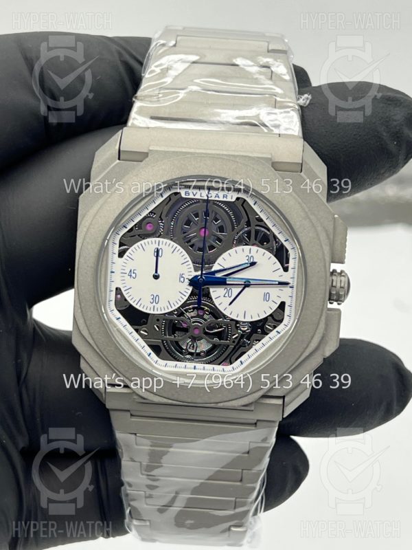 Фото 7 - Bvlgari Octo Finissimo Skeleton Art 10500