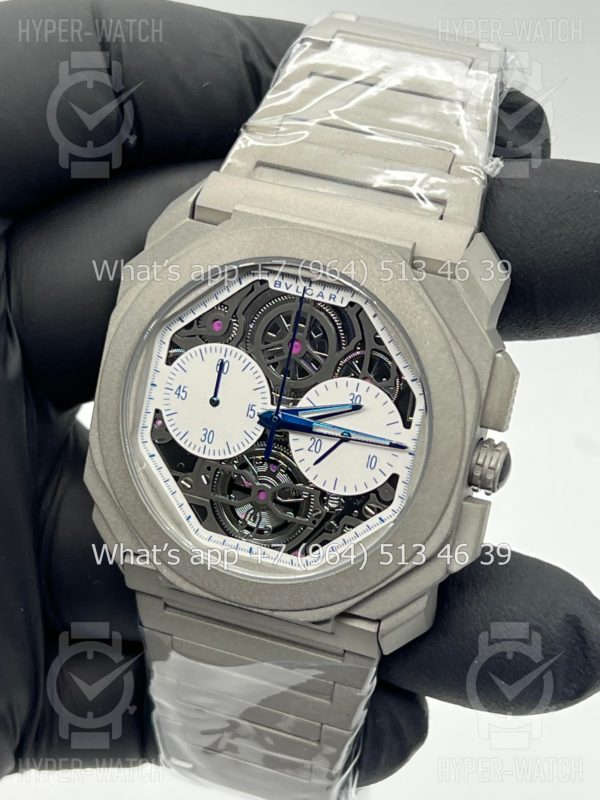 Фото 8 - Bvlgari Octo Finissimo Skeleton Art 10500