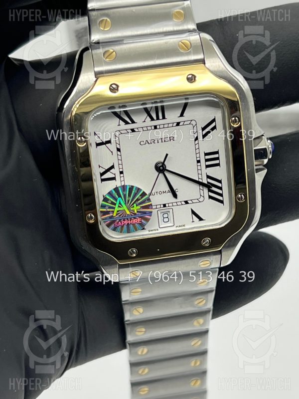 Фото 3 - Cartier Santos de Cartier 40mm Art 10434