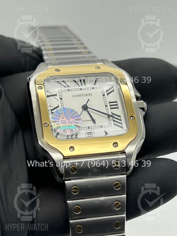 Фото 4 - Cartier Santos de Cartier 40mm Art 10434