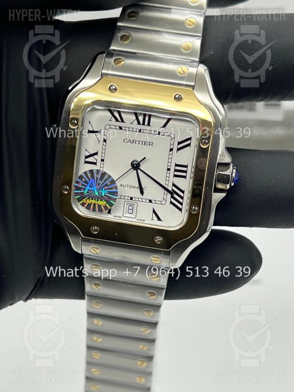 Фото 5 - Cartier Santos de Cartier 40mm Art 10434