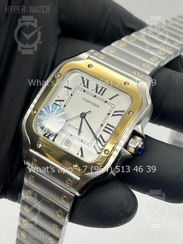 Фото 6 - Cartier Santos de Cartier 40mm Art 10434