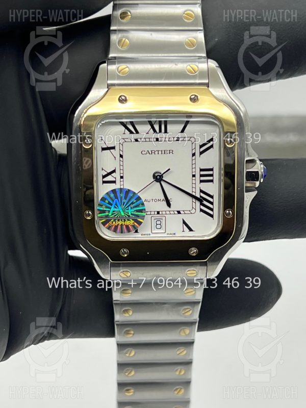 Фото 7 - Cartier Santos de Cartier 40mm Art 10434