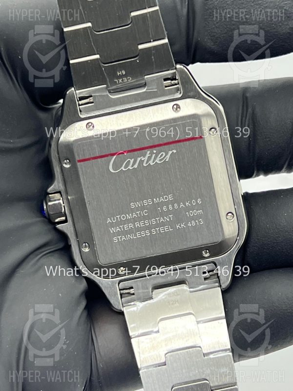Фото 12 - Cartier Santos de Cartier 40mm Art 10434