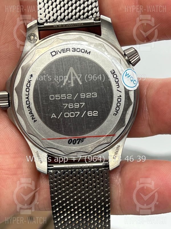 Товар Omega Seamaster Diver 300M 210.90.42.20.01.001 James Bond Titan Фото 11 - Omega Seamaster Diver 300M 210.90.42.20.01.001 James Bond Titan