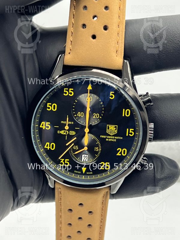 Товар Tag Heuer Carrera 43mm First Swiss Watch in Space Art 10647 Фото 4 - Tag Heuer Carrera 43mm First Swiss Watch in Space Art 10647