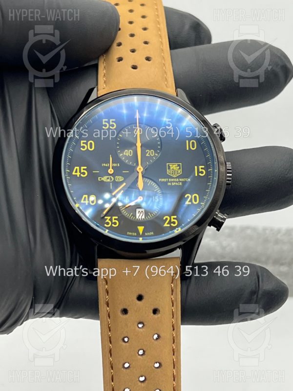 Товар Tag Heuer Carrera 43mm First Swiss Watch in Space Art 10647 Фото 6 - Tag Heuer Carrera 43mm First Swiss Watch in Space Art 10647