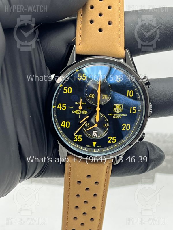 Товар Tag Heuer Carrera 43mm First Swiss Watch in Space Art 10647 Фото 7 - Tag Heuer Carrera 43mm First Swiss Watch in Space Art 10647