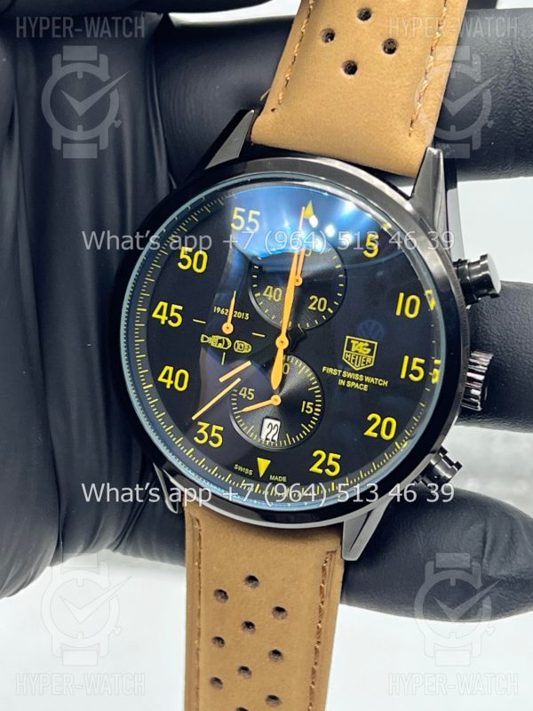 Товар Tag Heuer Carrera 43mm First Swiss Watch in Space Art 10647 Фото 8 - Tag Heuer Carrera 43mm First Swiss Watch in Space Art 10647