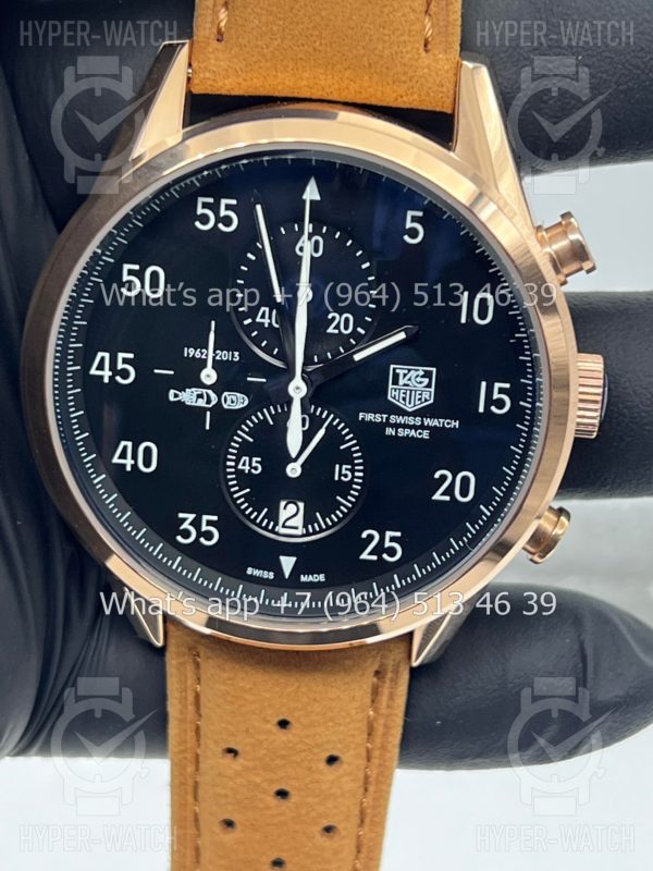 Товар Tag Heuer Carrera 43mm First Swiss Watch in Space Art 10650 Фото 2 - Tag Heuer Carrera 43mm First Swiss Watch in Space Art 10650