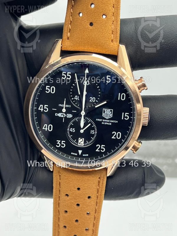 Товар Tag Heuer Carrera 43mm First Swiss Watch in Space Art 10650 Фото 3 - Tag Heuer Carrera 43mm First Swiss Watch in Space Art 10650
