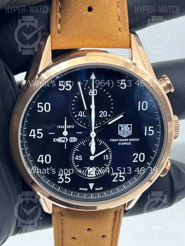 Товар Tag Heuer Carrera 43mm First Swiss Watch in Space Art 10650 Фото 6 - Tag Heuer Carrera 43mm First Swiss Watch in Space Art 10650