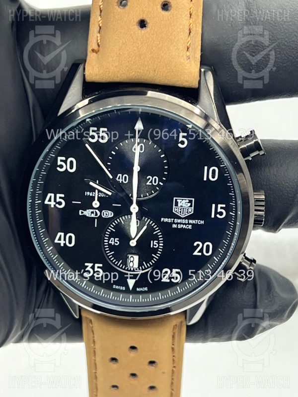 Товар Tag Heuer Carrera 43mm First Swiss Watch in Space Art 10651 Фото 2 - Tag Heuer Carrera 43mm First Swiss Watch in Space Art 10651