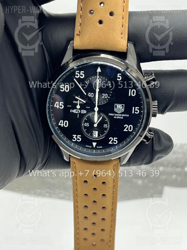 Товар Tag Heuer Carrera 43mm First Swiss Watch in Space Art 10651 Фото 4 - Tag Heuer Carrera 43mm First Swiss Watch in Space Art 10651