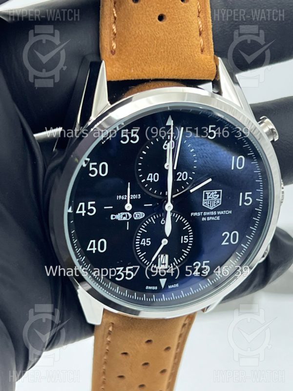 Товар Tag Heuer Carrera 43mm First Swiss Watch in Space Art 10653 Фото 6 - Tag Heuer Carrera 43mm First Swiss Watch in Space Art 10653