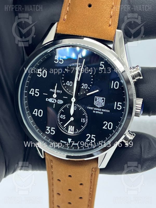 Товар Tag Heuer Carrera 43mm First Swiss Watch in Space Art 10653 Фото 7 - Tag Heuer Carrera 43mm First Swiss Watch in Space Art 10653