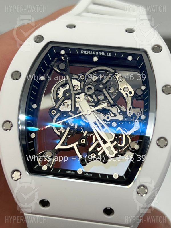 Товар Richard Mille RM 055 White Bubba Watson Ceramic Art 10563 Фото 3 - Richard Mille RM 055 White Bubba Watson Ceramic Art 10563
