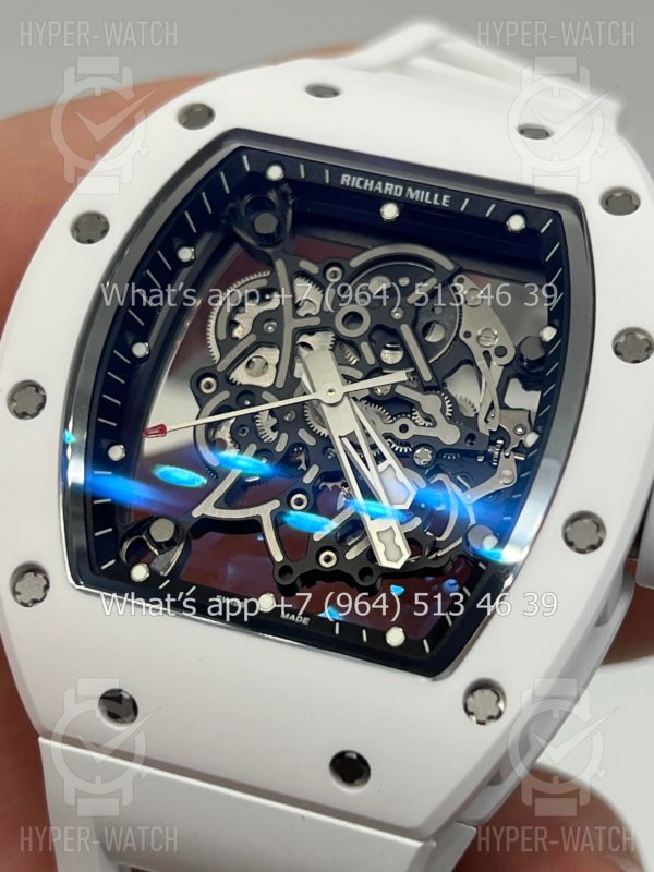 Товар Richard Mille RM 055 White Bubba Watson Ceramic Art 10563 Фото 6 - Richard Mille RM 055 White Bubba Watson Ceramic Art 10563